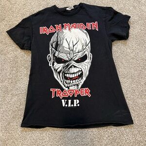 Iron‎ Maiden Trooper VIP Trooper Band Tshirt Medium